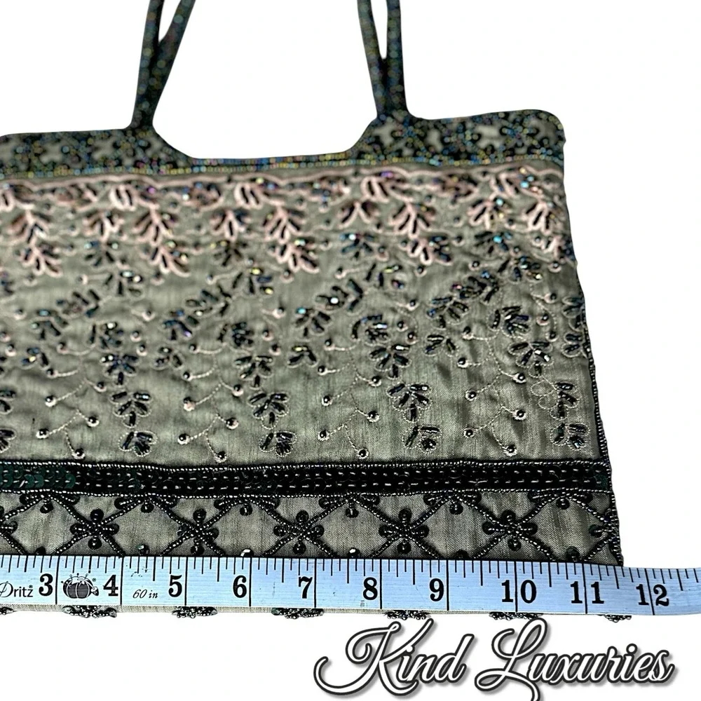 Vintage New Old Stock Beaded And Sequined Bag